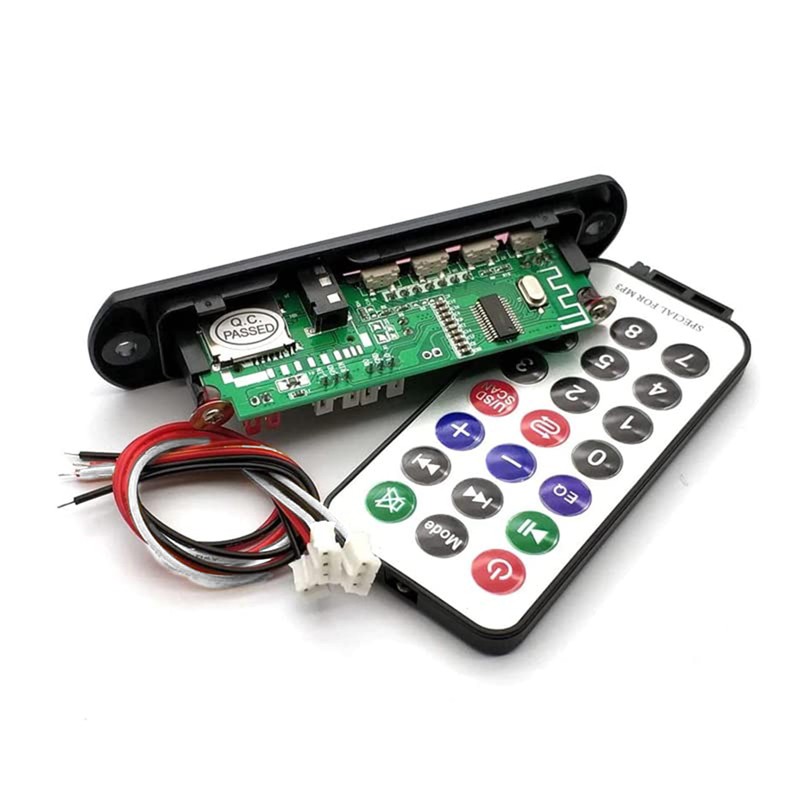 Retoo Modul Bluetooth USB FM Radio, Decoder Board Audio Modul