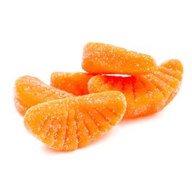 NY Spice Shop Orange Slices Jelly Candy - 8 Ounce Jelly Fruit Candy - Dried Orange Slices - Jelly Fruit Candy Candied Orange Slices for Old-Fashioned Sweets Lovers