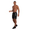TCA Elite Tech Running Shorts Men's with Zip Pockets, black,