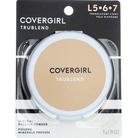 CoverGirl Trublend Minerals Pressed Powder, Translucent Light [2], 0.39 oz (Pack of 12)