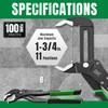 SK 8-Inch Quick Adjust Groove Joint Pliers, Water Pump Pliers,
