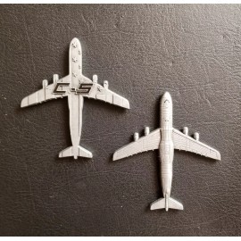 C-5 Galaxy Tanker Military Aircraft Shaped Challenge Coin