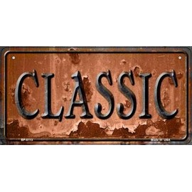 SMART BLONDE Classic Rusty Novelty Metal Bicycle Plate BP-8113