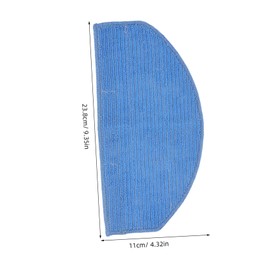 KOMBIUDA Replacement Cotton Mop Pads Reusable Dry Mop Refills for Machine Washable for Cleaning Floors Tiles Marble Surfaces