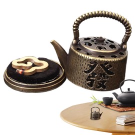 Incense Burner Holder - Coil Cone Incense Burner Box,Zinc Alloy Yoga Spa Tools Meditation Accessories, Zen Decor for Home Desks Tea House Bookshelves Room