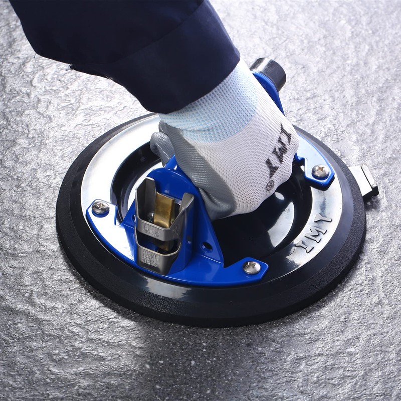 IMT 8" Metal Glass Suction Cup for Rough Surface, Vacuum