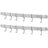 eForwish Stainless Steel Kitchen Utensil Racks Holder Hanging Rail Organize