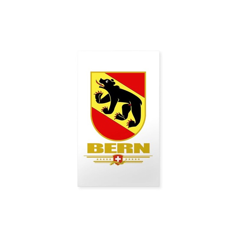 CafePress Bern Rectangle Bumper Sticker Car Decal