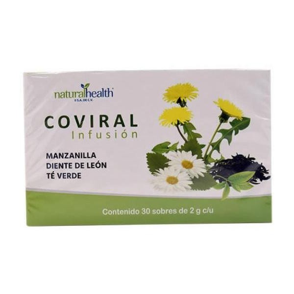 NATURAL FLOWER INFUSION COVIRAL 30 SOB NATURAL HEALTH