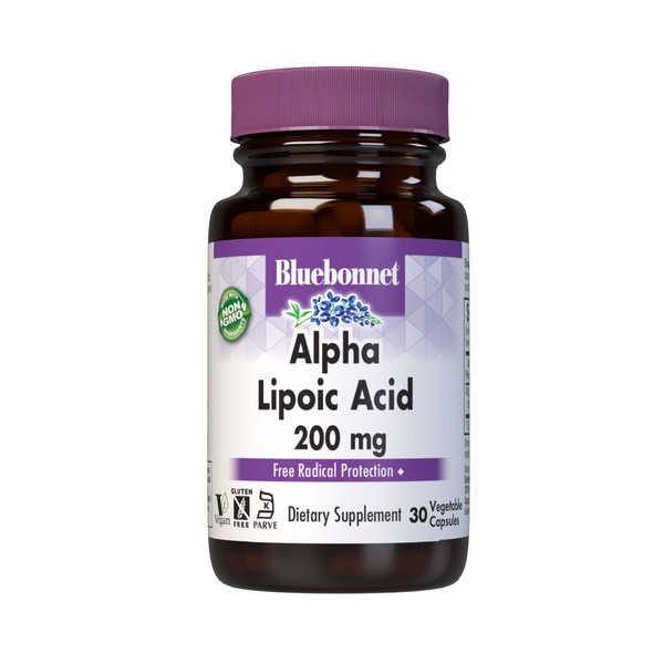 BLUEBONNET NUTRITION ALPHA LIPOIC ACID 200 mg