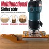 Wood Router Table Insert Plate High Accuracy Router Slotting Positioning