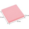ZCZN Z-Notes 76x76mm Sticky Notes 4 Pads Sticky Notes 100