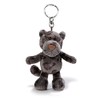 NICI Panther 47865 Key Ring 10 cm Grey