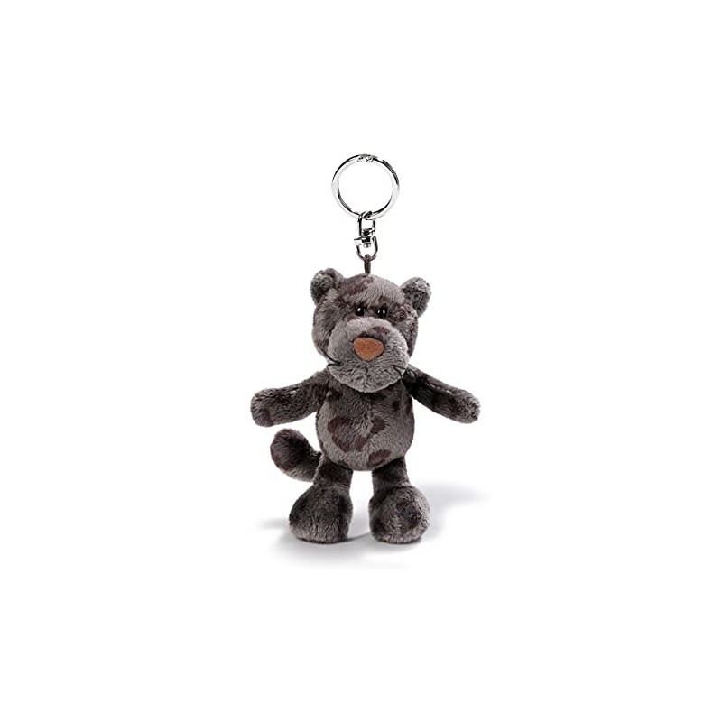 NICI Panther 47865 Key Ring 10 cm Grey