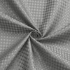 Craidlela 3 in 1 Shower Curtain Set, Grey Waffle Shower