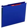 Performore 11X17 Hanging File Folders,1/5 Cut Adjustable Clear Plastic Tabs