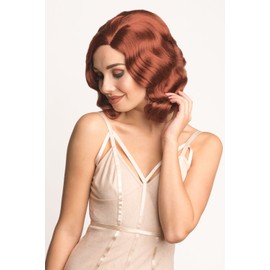 Annabelle's Wigs A 1940'S Style, Copper Red, Wavy Wig: Banbury 200g
