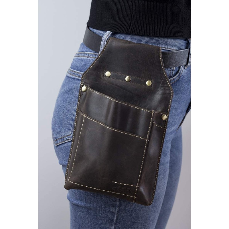 LEAS Waiter's Bag for Waiter's Wallet Quiver in Full Leather