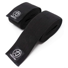 Strength Shop Thor Knee Wraps - Black (2.5 metres)