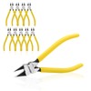BOOSDEN Wire Cutters 10 PACK, 6-inch Wire Clippers, Dikes Side