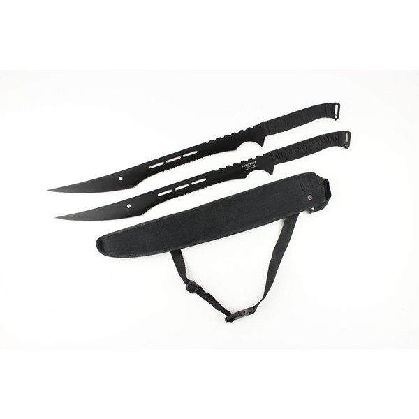 Hero Edge 27" Overall Dual Full Tang Blade Ninja Machete