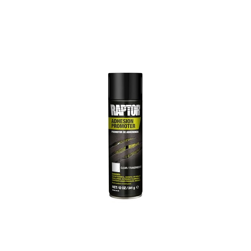 Raptor Adhesion Promoter 1K Aerosol, Automotive Spray-On Adhesion Promoter, Prossional-Quality,