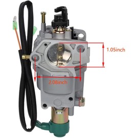 420cc Carburetor for Harbor Freight Predator 420cc 5000W 6500W 7000W 8750 watt Generator Engine Replace Model 69671 68530 68525 69672 69674 68529 68526 carb with spark plug kit