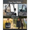 Portable Shower for Camping with 5 Gallons Foldable Bucket,High-Pressure