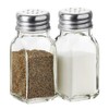 Salt and Pepper Shakers Set Clear Glass, Kitchen Gadgets Cooking