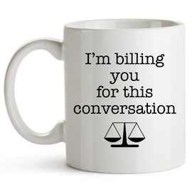YouNique Designs Best Lawyer Ever Mug - 11 Oz, Lawyer Gifts for Men and Women, New Lawyer Office Gifts, Bar Exam Gifts for Attorneys, Female Lawyer Graduation Gift,Law School Graduation (White)