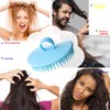 Cepillo Exfoliante Cuero Cabelludo Limpieza Caspa Flexible Champú Hogar Oficina
