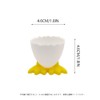 3個 鶏の足の卵カップ エッグトレイ エッグスタンド エッグカップ エッグホルダー なエッグカップ エッグカップ 卵ト ゆで卵のカップホルダー