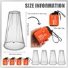 HESTYA 4 Pack Mosquito Net Face Mesh Protecting Net for