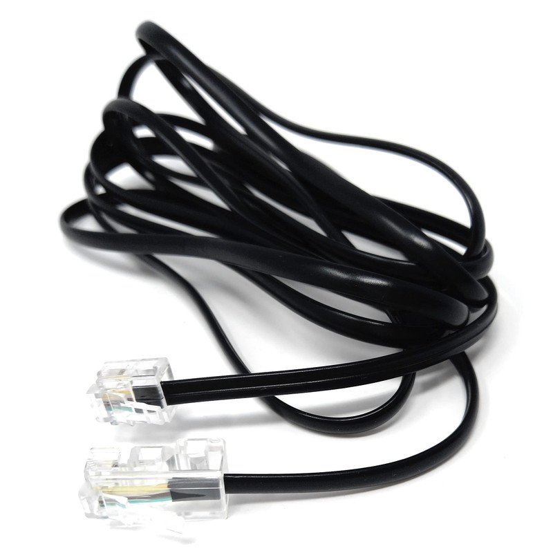 DRUT 2m Flat RJ11 to RJ45 Male to Male 4