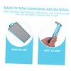 Mikinona 1pc Double Sided Foot Scrubber Ergonomic Callus Remover Tool