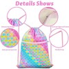 Drawstring Backpack - Drawstring Bags for Kids Swim Bag for