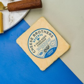 Cheese Bros. Cheddar Cheese | Made in Wisconsin (8-Year Aged, 12 Count)