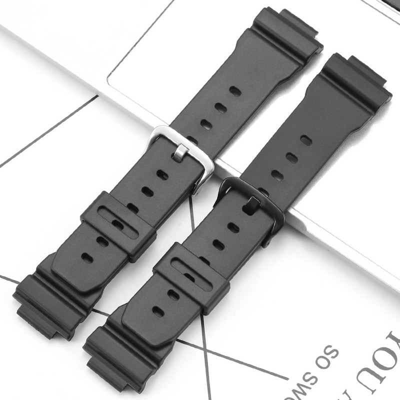Rubber Strap Compatible with Casio DW9052 series men's watch band