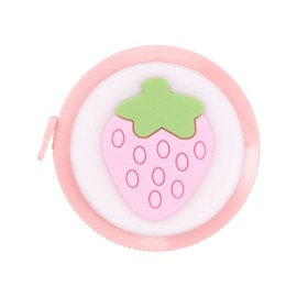 HARFINGTON Soft Tape Measure 60-Inch 1.5 Meter Retractable Mini Cartoon Measuring Tape Cute Tape Ruler for Sewing Craft Cloth Body Measurements, Pink Fruit