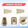 SYudwen 2PCS Interior Sun Visor Hook Clips, Sun Visor Support