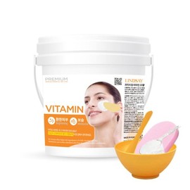 Rinzeh 린제이 비타민 모델링팩 820g+팩도구+클렌징해면 홈에스테틱 5종 Lindsay Vitamin Modeling Pack 820g + Pack Tools + Cleansing Sponge Home Aesthetic 5 Types