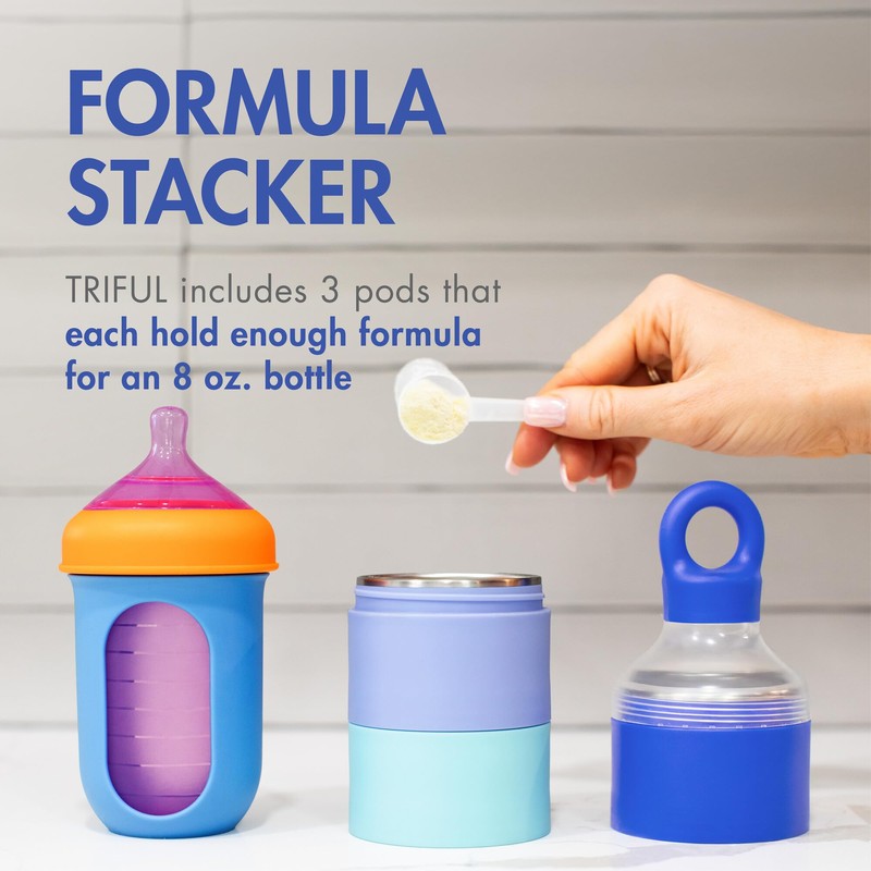 Boon Triful Baby Formula Dispenser On The Go - Insulated