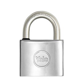 YALE Y1140030080X Y114 Series Standard Arch Marine Padlock mm 30, Silver