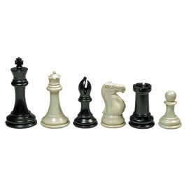 Wood Expressions Deluxe Tournament Chess Set with Canvas Bag and Triple Weighted Chessmen