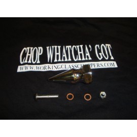 diycycleparts DIY CHROME FORK TOP SPIKES yamaha v star bolt raider stryker vstar xs650 xs