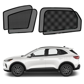 BWEN Car Window Shades Fit for 2020-2025 Ford Escape, Magnetic Sunshades for Car Windows, Sun Protection Breathable Camping Window Covers, Privacy Protect for Kids,Family,Pets