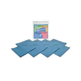 KleenCloth Reusable Antibacterial Cleaning Cloths – Removes 99.99% of Bacteria with Just Water | Silver-Embedded, Chemical, Odor, Streak & Scratch-Free for All Surfaces | 8 Pack