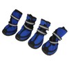 4Pcs Dog Boots Waterproof Prevent Slipping Reflective Large Dog Winter