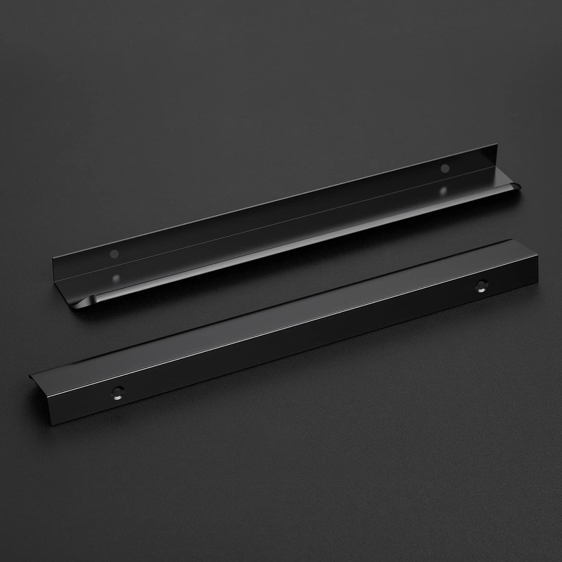 Ravinte Hardware 10 Pack Black Cabinet Handles, 11.8 Inch (300mm)