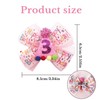 Dmnnlp 3rd Birthday Baby Hair Clips, Kids Hair Bows with